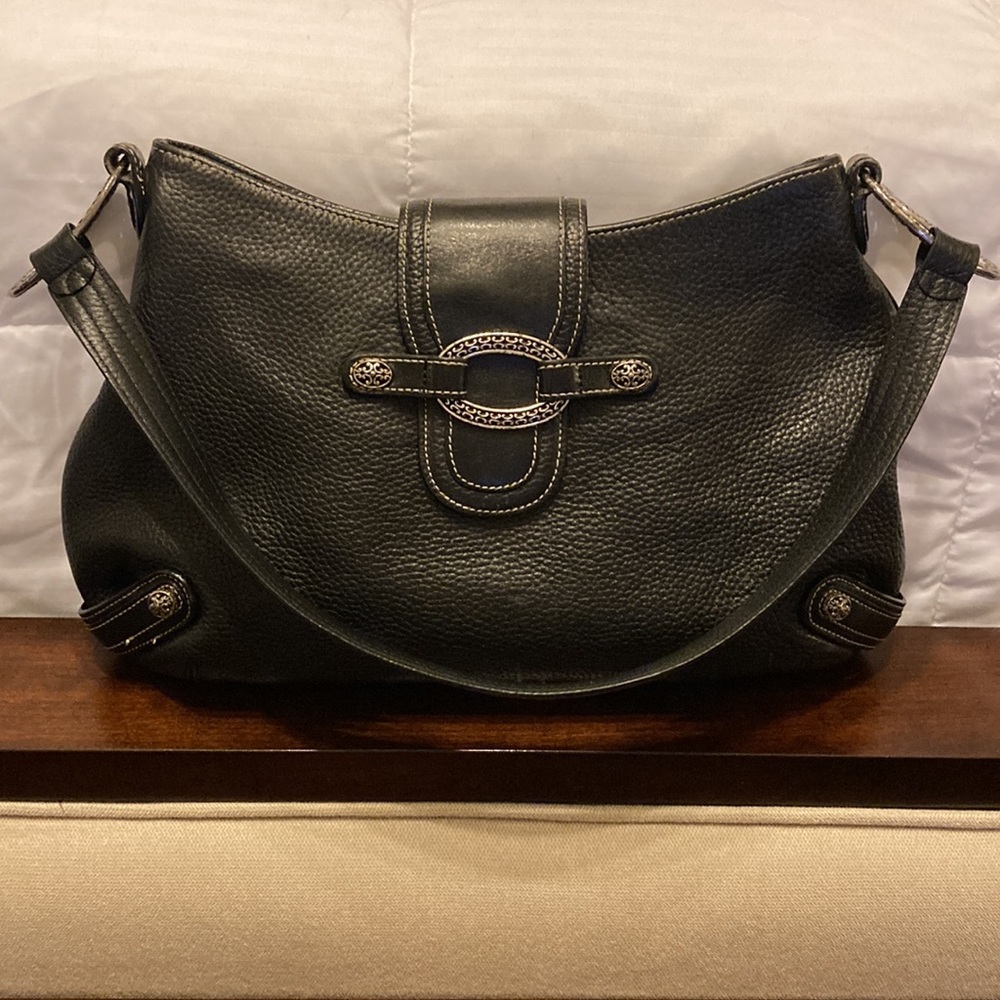 Brighton Pebble Leather Hobo Bag